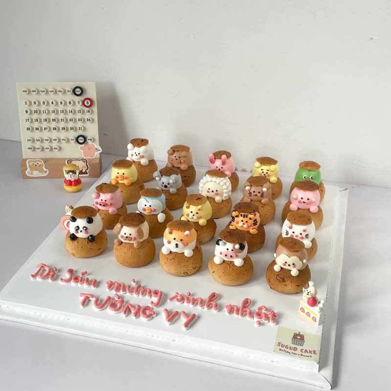  Bánh su kem Singapore