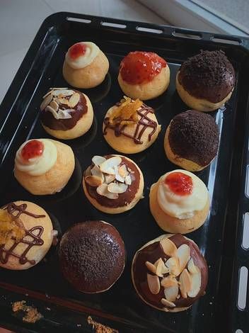  Bánh su kem Singapore