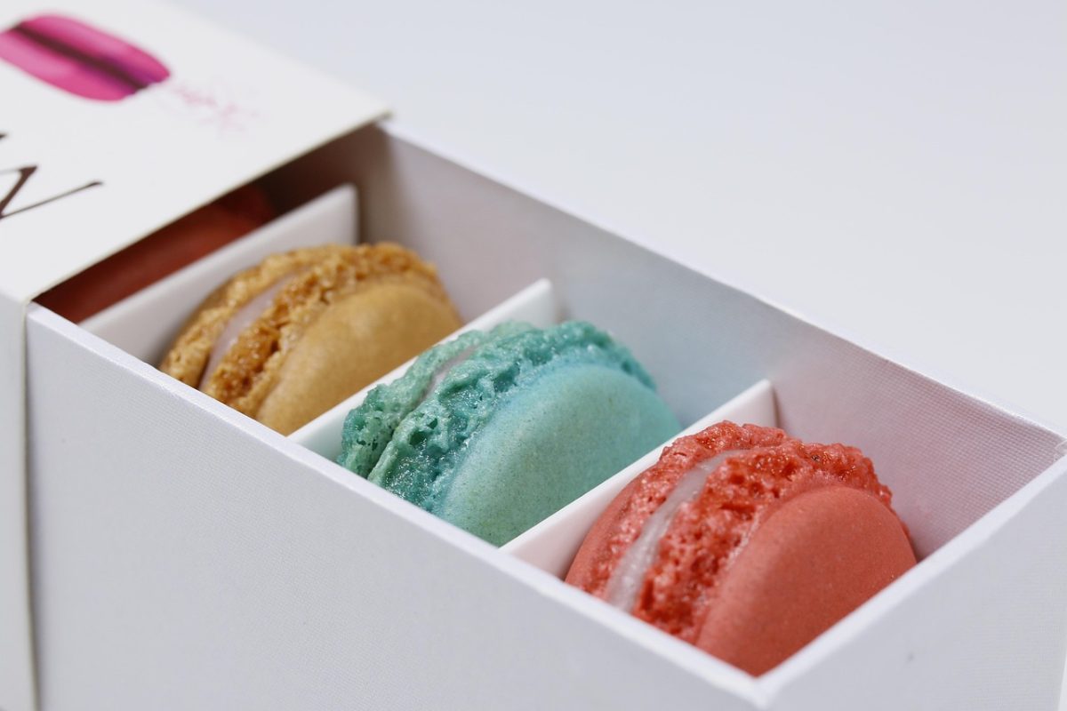 Set bánh macaron mini quà tặng