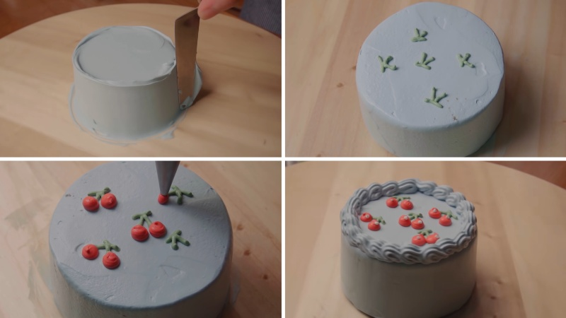 bánh kem bento hàn quốc